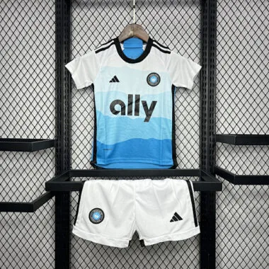 24-25 Charlotte FC Home Kid Kits Youth Apparels AAAAJersey Wholesale Yupoo