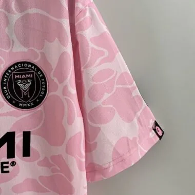Camisetas de fútbol del Inter Miami Limited Gris Pink, edición conjunta, 23-24