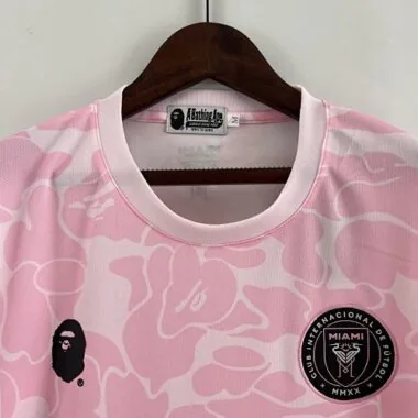 Camisetas de fútbol del Inter Miami Limited Gris Pink, edición conjunta, 23-24