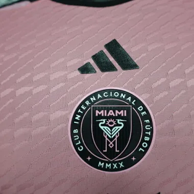 Camisetas de fútbol del Inter Miami, versión de jugador, equipación local, temporadas 23-24