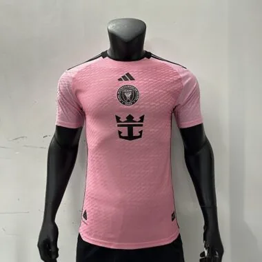 Camisetas de fútbol del Inter Miami, versión de jugador, equipación local, temporadas 23-24