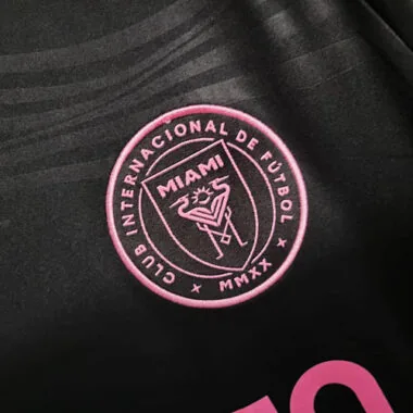 Maillots de football Inter Miami (extérieur) à manches longues, tailles S à XXL, 23-24, à prix réduit