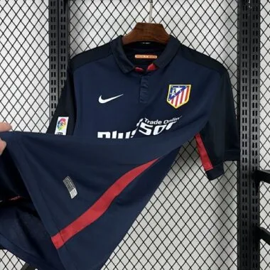 15-16 Atletico Madrid Away Kit Retro Soccer T-Shirt