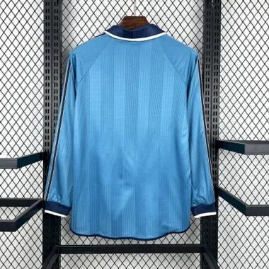 99-00 Real Madrid Third Long sleeves Kit Retro Soccer T-Shirt