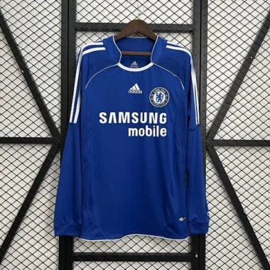 06-07 Chelsea Home Long Sleeve Retro Kit Vintage Shirt AAAAJersey Supply Yupoo
