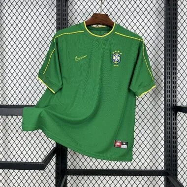 Retro 1998 Brazil Goalkeeper Soccer AAAAJersey Yupoo