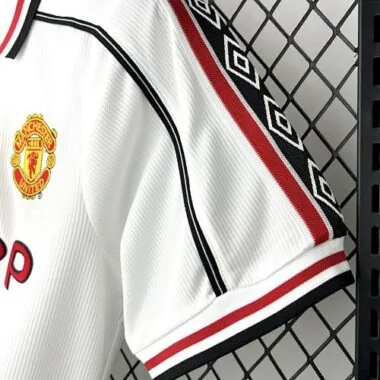 98-99 Manchester United Commemorative Retro Kit Vintage T-Shirt Soccer