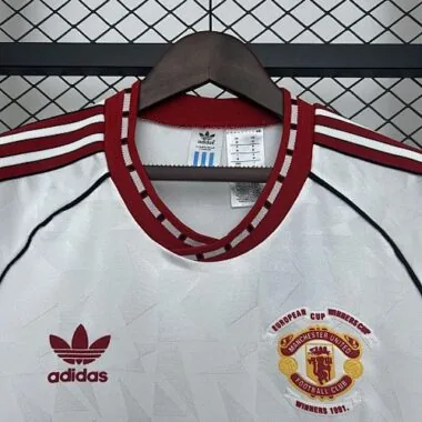 1991 Manchester United Away Retro Kit Vintage Shirt