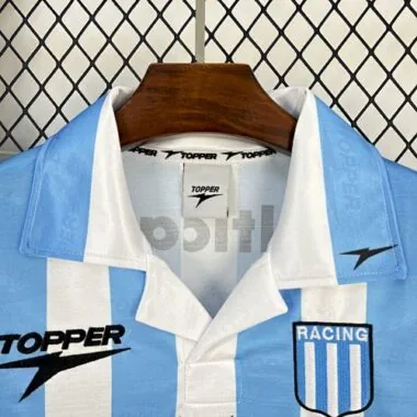 97-98 Racing Club de Avellaneda Home Kit Retro Soccer