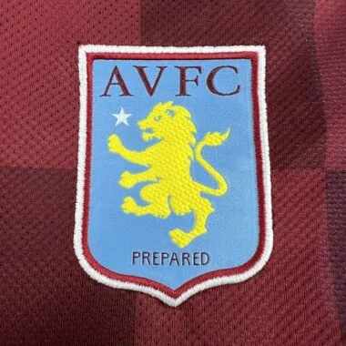 11-12 Aston Villa Home Kit Retro Soccer