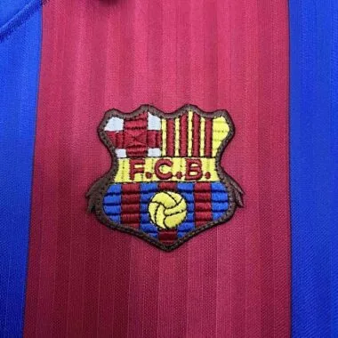 90-91 Barcelona Home Retro Soccer