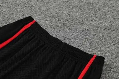 2022 Portugal Training Suit Short Sleeve Kit Black