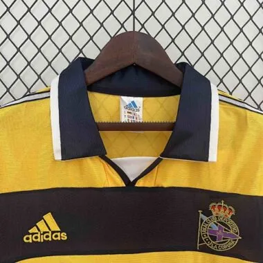 Maglia da calcio vintage del Deportivo, terza divisa retrò stagione 99-00
