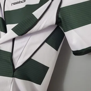 01-03 Sporting Lisbon Home Retro Kit Vintage Shirt Football Jerseys