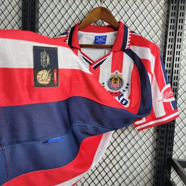 99–00 Chivas Heimtrikot, Größe S–XXL