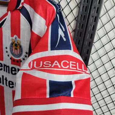 99–00 Chivas Heimtrikot, Größe S–XXL