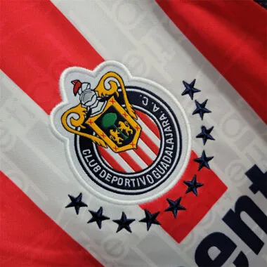 99–00 Chivas Heimtrikot, Größe S–XXL