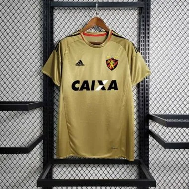 16-17 Retro Sport Recife Gold S-XXL Soccer Jerseys
