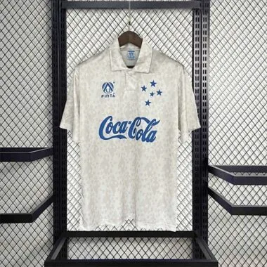 93-94 Cruzeiro Away S-XXL football t-shirt