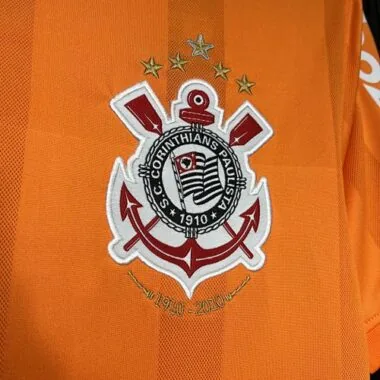 10-11 Corinthians Retro GoalKeeper Kit Vintage Shirt Soccer
