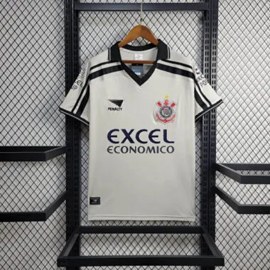 97-98 Corinthians Home Retro Kit Vintage Shirt Football AAAAJersey Supplier