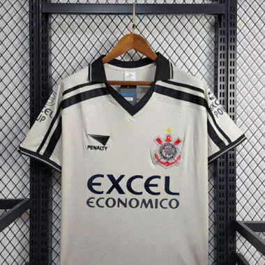 97-98 Corinthians Home Retro Kit Vintage Shirt Football