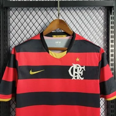 08-09 Retro Flamengo Home S-XXL