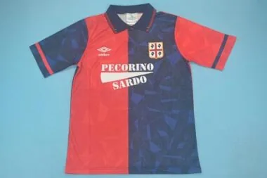 92-93 Cagliari home fonts