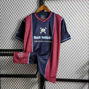11-12 West Ham Iron Maiden Home Retro Kit Vintage Shirt Sport