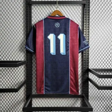 11-12 West Ham Iron Maiden Home Retro Kit Vintage Shirt Sport