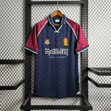 99-01 West Ham Iron Maiden home joint board