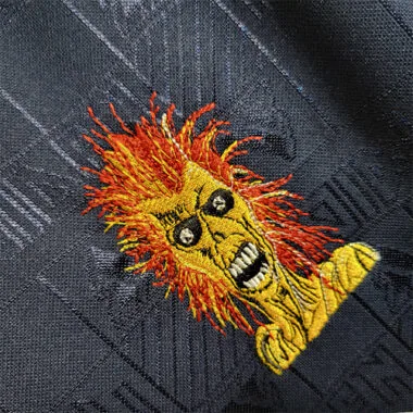 99-01 West Ham Iron Maiden thuiswedstrijd-combinatiebord