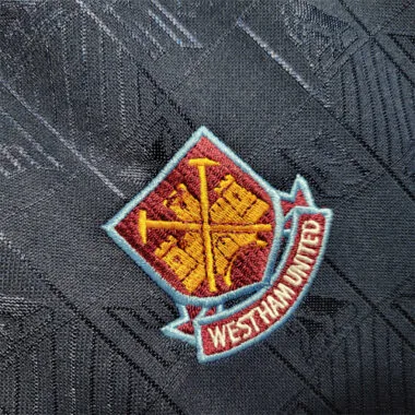 99-01 West Ham Iron Maiden thuiswedstrijd-combinatiebord