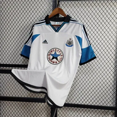 99-00 Newcastle United Away Retro Kit Vintage Shirt Football