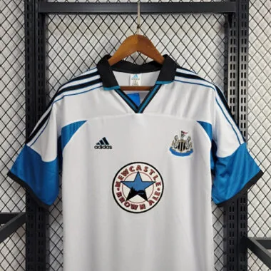 99-00 Newcastle United Away Retro Kit Vintage Shirt Football