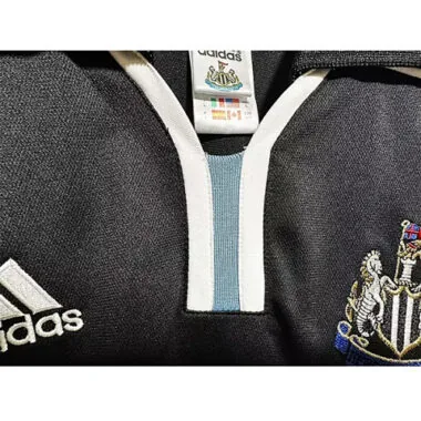 00-01 Newcastle away black retro jersey Best Soccer Jersey