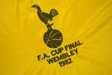 82-83 Tottenham Hotspur away yellow