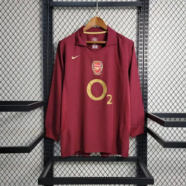 05-06 Arsenal home long sleeve