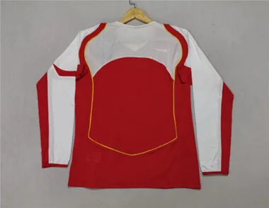 04-05 Arsenal home red long sleeve
