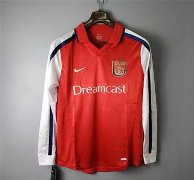 00-01 Arsenal home long sleeve