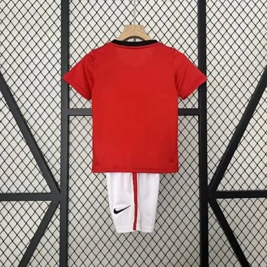 09-10 Manchester United thuisretro-tenues voor kinderen – kinderset met shirt