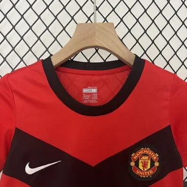 09-10 Manchester United thuisretro-tenues voor kinderen – kinderset met shirt