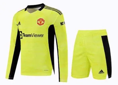 21-22 Manchester United green goalkeeper long sleeve