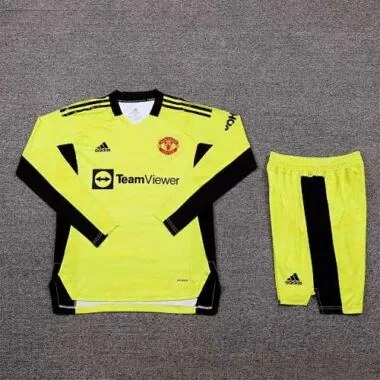 21-22 Manchester United green goalkeeper long sleeve