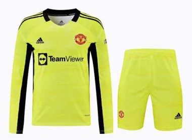 21-22 Manchester United green goalkeeper long sleeve