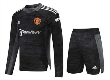 21-22 Manchester United black goalkeeper long sleeve