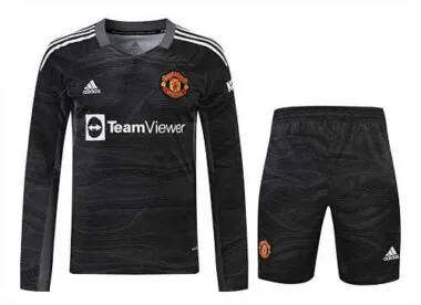 21-22 Manchester United black goalkeeper long sleeve