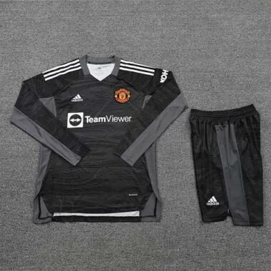 21-22 Manchester United black goalkeeper long sleeve