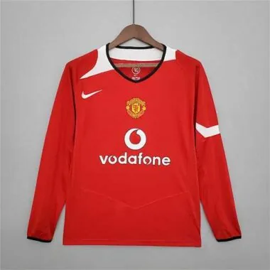 04-06 Manchester United home long sleeve