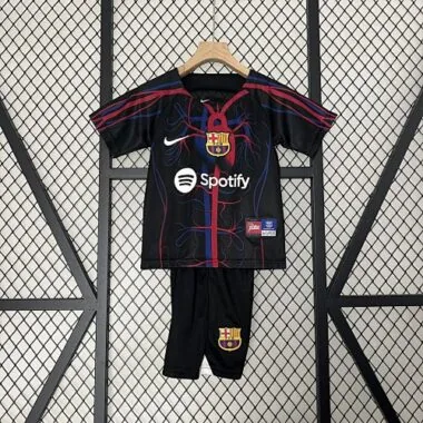 23-24 Barcelona Kids x Patta Culers del Món Special Edition Size:16-28 Soccer Jersey Yupoo